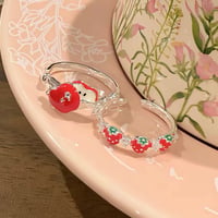 Apple & strawberry ring【R0583】