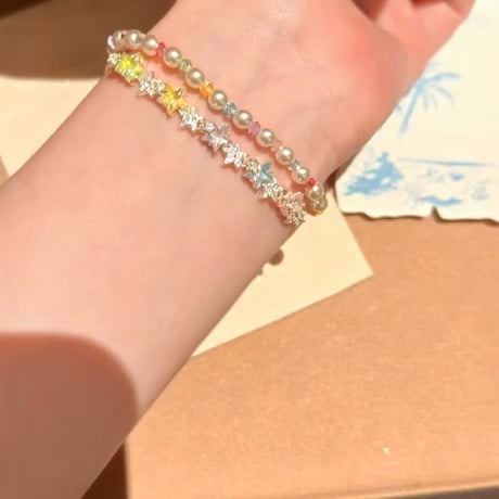 Colorful star bracelet【R0561】
