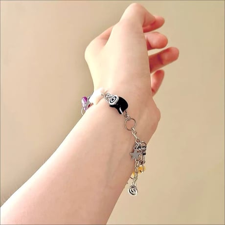 Cat charm bracelet【R0556】
