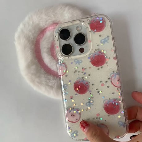 キラキラアップルケース【C0502】