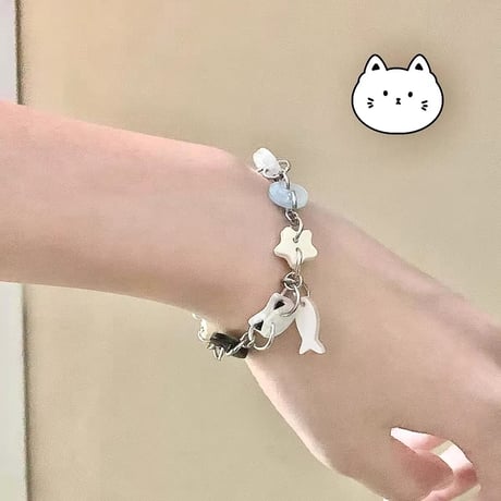 Cat botan bracelet【R0557】