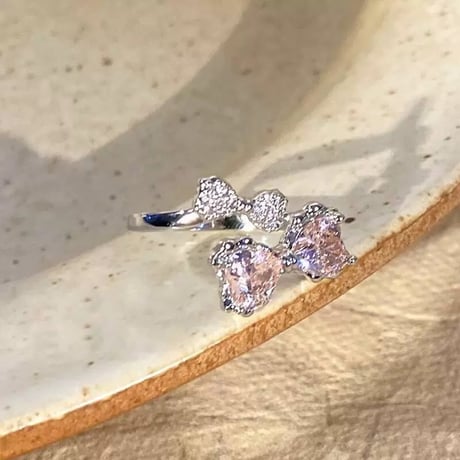 Double ribbon ring【R0594】