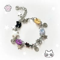 Cat charm bracelet【R0556】
