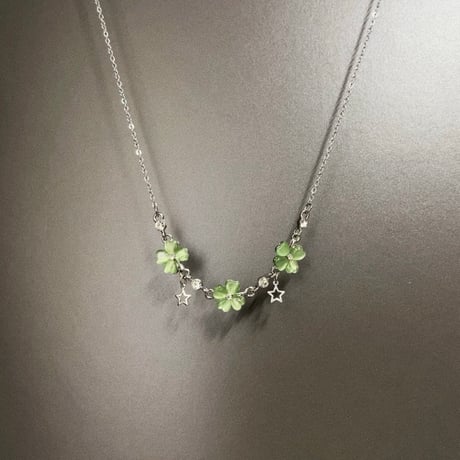 Clover necklace【R0590】