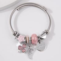 Pink or blue charm bracelet【R0564】