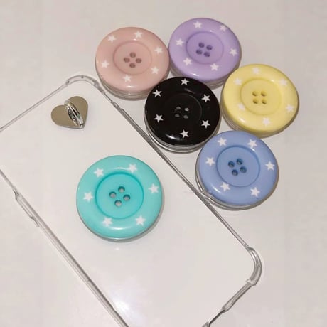 スターボタンスマホグリップ【S0207】