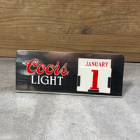 Coors Light Desk Calendar (dead stock)