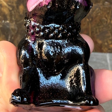 Westmoreland Glass Bulldog