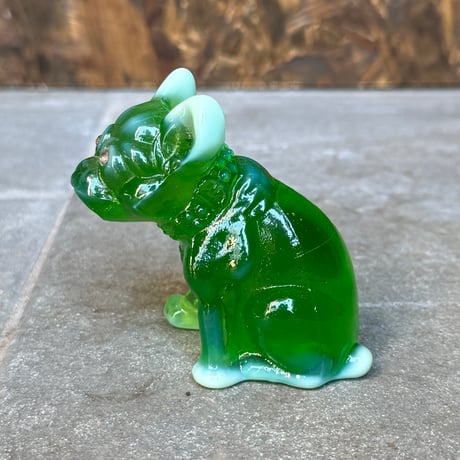 Westmoreland Glass Bulldog