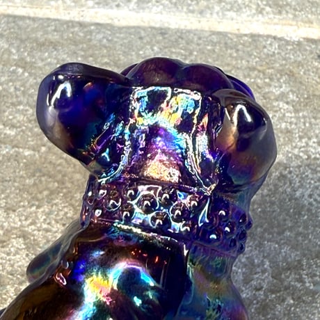 Westmoreland Glass Bulldog