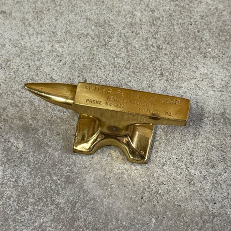 ビンテージ アンビル ANVILペーパーウエイトオブジェ 置物 アンティーク Anvil Paperweight | SUGAR DUMPLING