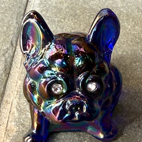 Westmoreland Glass Bulldog