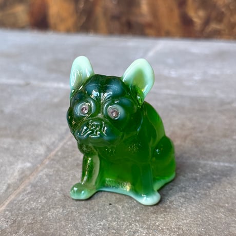 Westmoreland Glass Bulldog