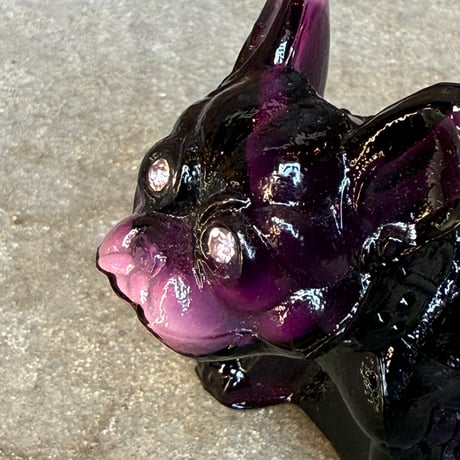 Westmoreland Glass Bulldog
