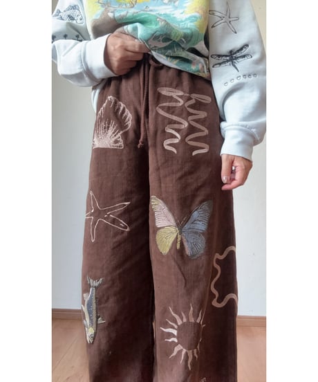 TAYO  linen pants