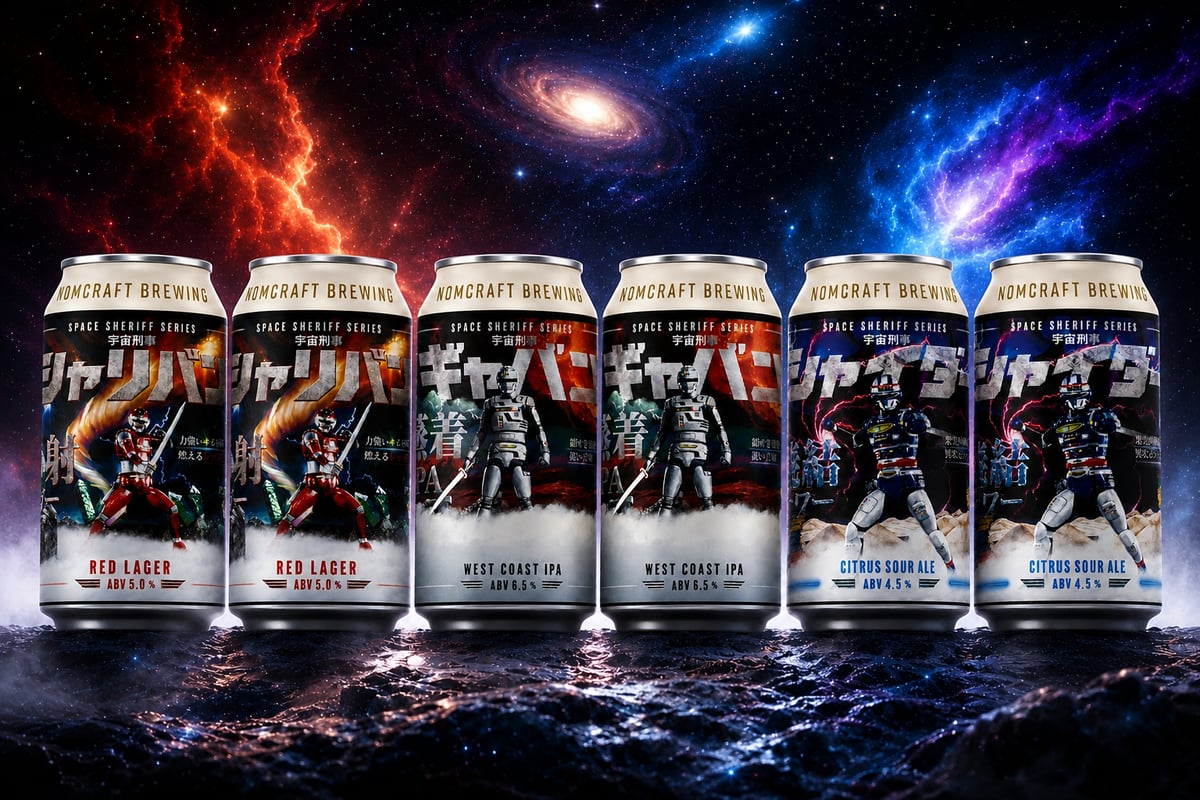 宇宙刑事シリーズ6本セット | NOMCRAFT BREWING ONLINE STORE