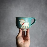 丸マグ ヤギ2 やちむん 陶器 atelier qucchane:7026039