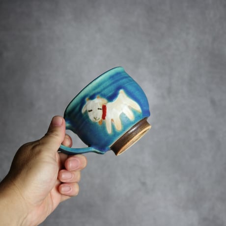 丸マグ ヤギ5 やちむん 陶器 atelier qucchane:7026039