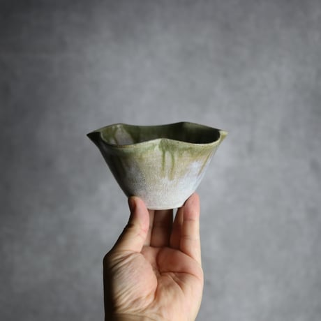 輪花鉢小1 やちむん 陶器 仁陶器工房:7023082