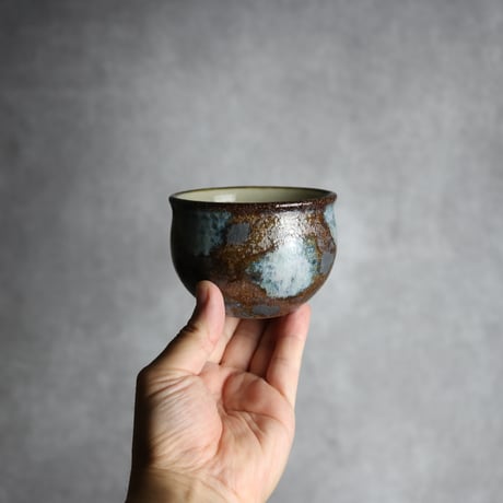 カフェオレボウル1 黒シリーズ やちむん 陶器 sui:7022011