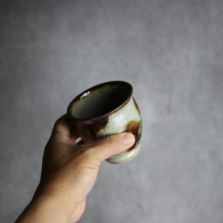 湯呑1 三彩 点打 やちむん 陶器 榮一工房:7013078