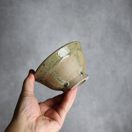 3.5寸マカイ2 灰釉 やちむん 陶器 仁陶器工房:7023008