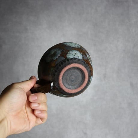 スープカップ1 黒シリーズ やちむん 陶器 sui:7022015