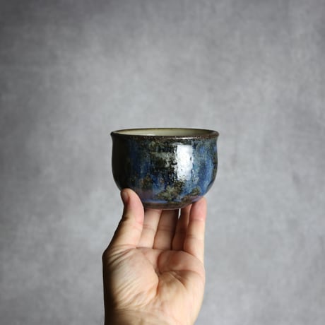 カフェオレボウル1 孔雀 やちむん 陶器 sui:7022050