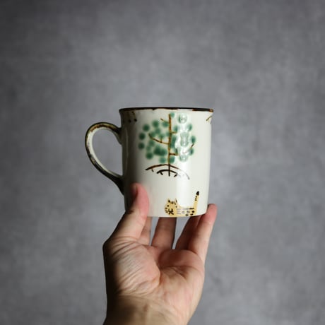 トールマグ ヤマネコマングローブ やちむん 陶器 atelier qucchane:7026045