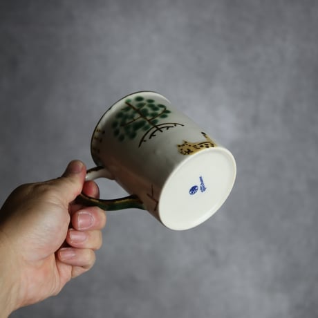 トールマグ ヤマネコマングローブ やちむん 陶器 atelier qucchane:7026045