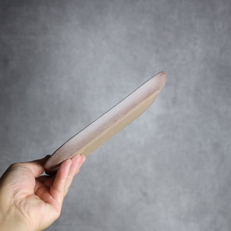 長角皿 中 格子 飴 白 陶器 一翠窯:7021002