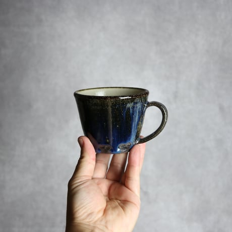 コーヒーカップ1 孔雀 やちむん 陶器 sui:7022046