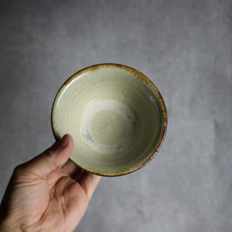 3.5寸マカイ1 三彩 点打 やちむん 陶器 北窯 松田共司工房:7004019