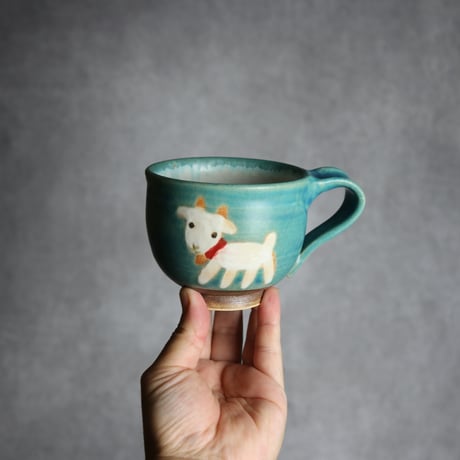丸マグ ヤギ7 やちむん 陶器 atelier qucchane:7026039