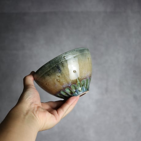 深鉢中2 やちむん 陶器 仁陶器工房:7023084