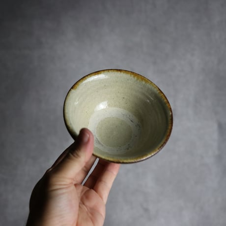 3.5寸マカイ1 三彩 点打 やちむん 陶器 北窯 松田共司工房:7004019