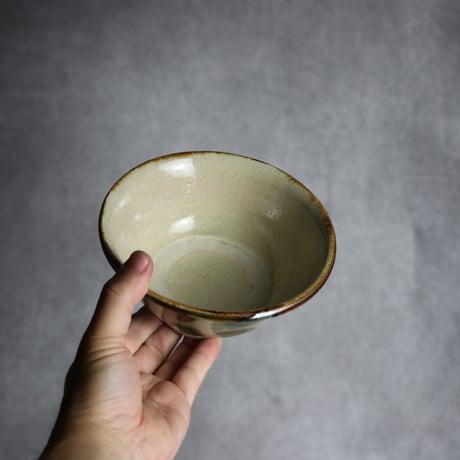 5寸マカイ1 三彩 点打 やちむん 陶器 北窯 松田共司工房:7004022