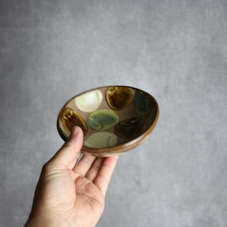 小鉢 貝紋1 やちむん 陶器 エドメ陶房:7201001