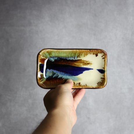 豆ロング1 ライン紋 やちむん 陶器 エドメ陶房:7201025