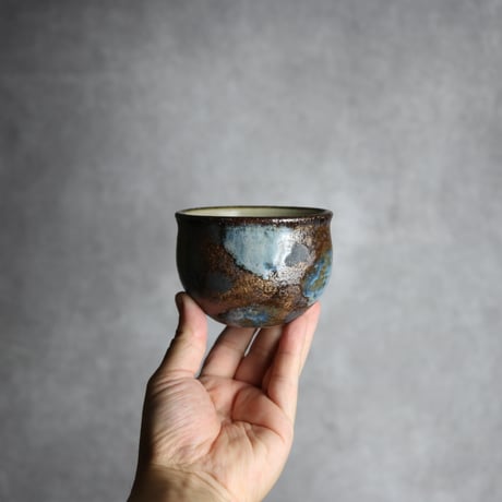 カフェオレボウル1 黒シリーズ やちむん 陶器 sui:7022011