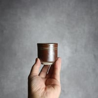 ぐい呑1 イッチン 線 やちむん 陶器 榮一工房:7013170