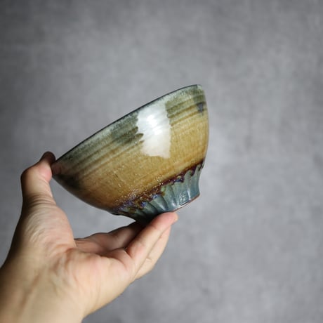 深鉢中1 やちむん 陶器 仁陶器工房:7023084