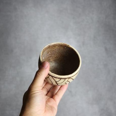 ロックカップ 柄5 やちむん 陶器 田村聡士 mano619:7018018