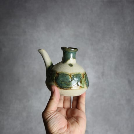 カラカラ1合2 三彩 線彫唐草 やちむん 陶器 榮一工房:7013091
