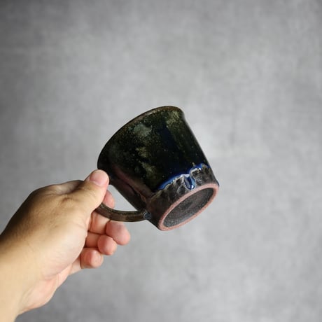 コーヒーカップ1 孔雀 やちむん 陶器 sui:7022046