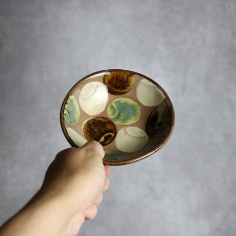 小鉢3 貝紋 やちむん 陶器 エドメ陶房:7201001