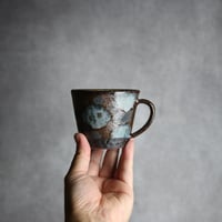 コーヒーカップ2 黒シリーズ やちむん 陶器 sui:7022007