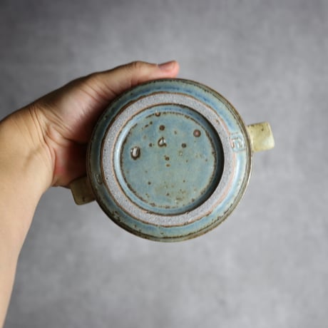 スープカップ1 しのぎ やちむん 陶器 仁陶器工房:7023037