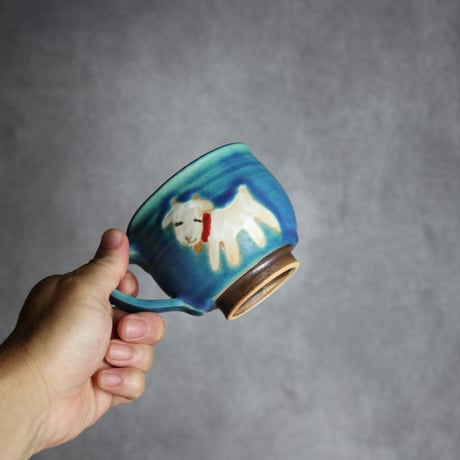 丸マグ ヤギ5 やちむん 陶器 atelier qucchane:7026039