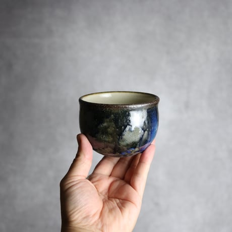カフェオレボウル2 孔雀 やちむん 陶器 sui:7022050